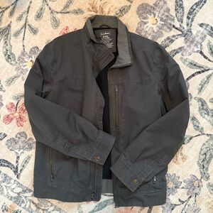 L.L. Bean Men's Charcoal Lightweight Jacket